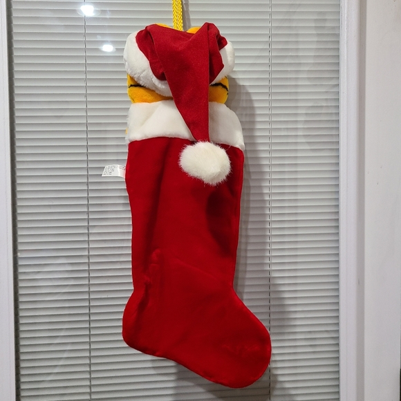 Vintage Garfield Paws Plush Christmas stocking 70s - Picture 2 of 5